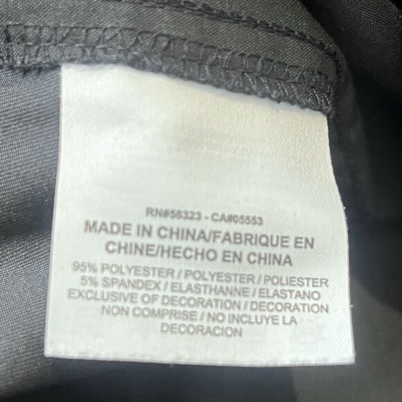 Nike Golf Dri-Fit Pants Men's 35x33.5 Black Chino Golf Performance Stretch - Picture 6 of 11